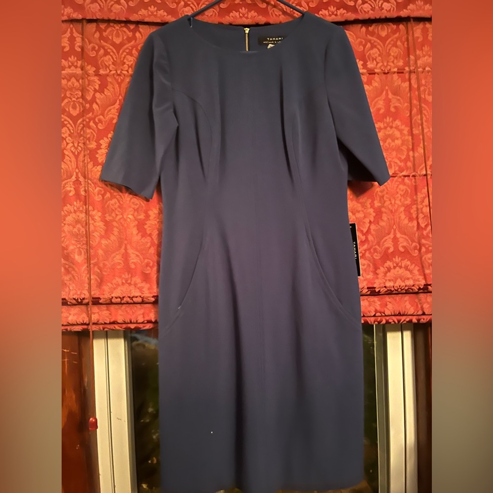 Blue dress